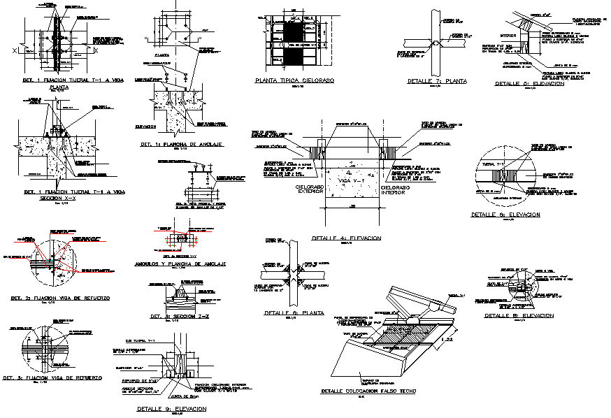 Construction detail dwg file