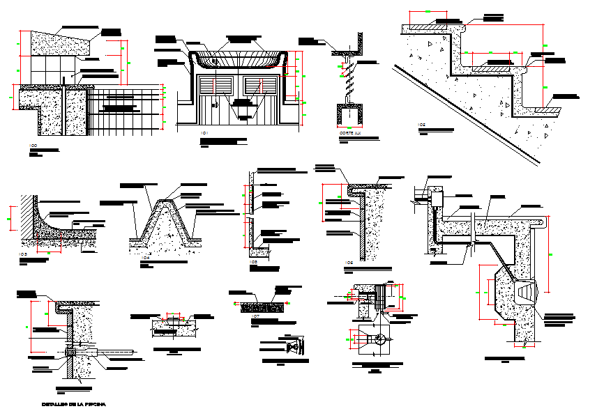 Construction detail dwg file