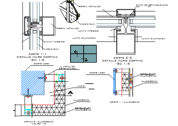 Construction detail dwg file