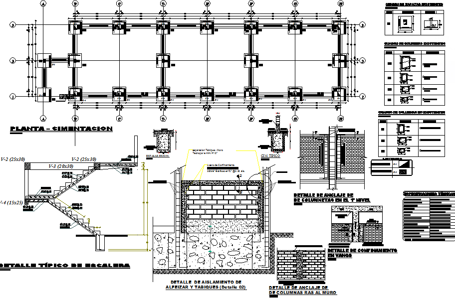 Construction detail dwg file