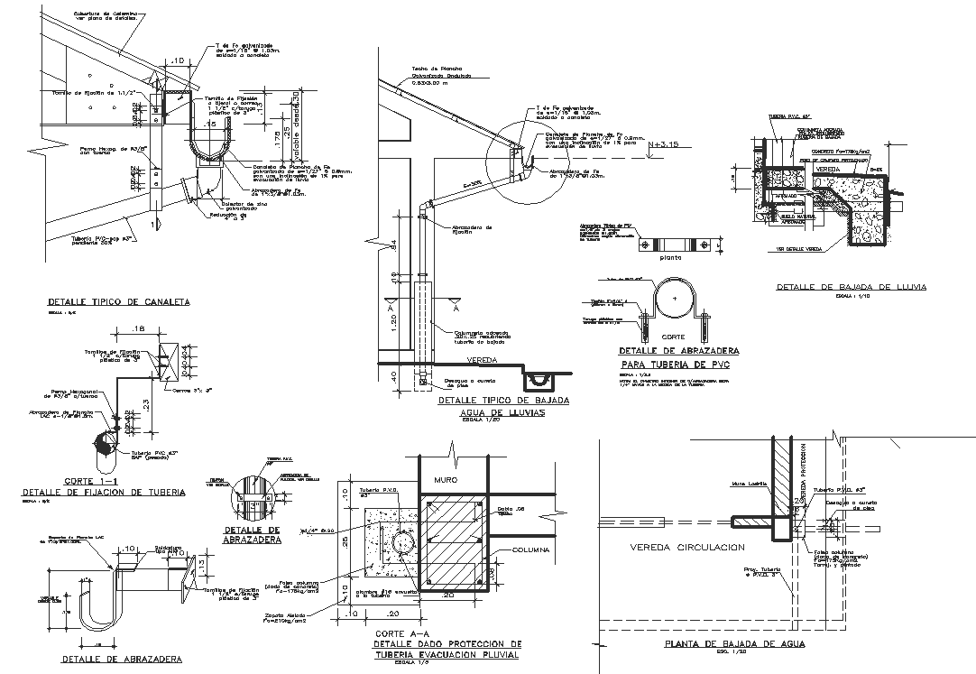 Construction detail dwg file
