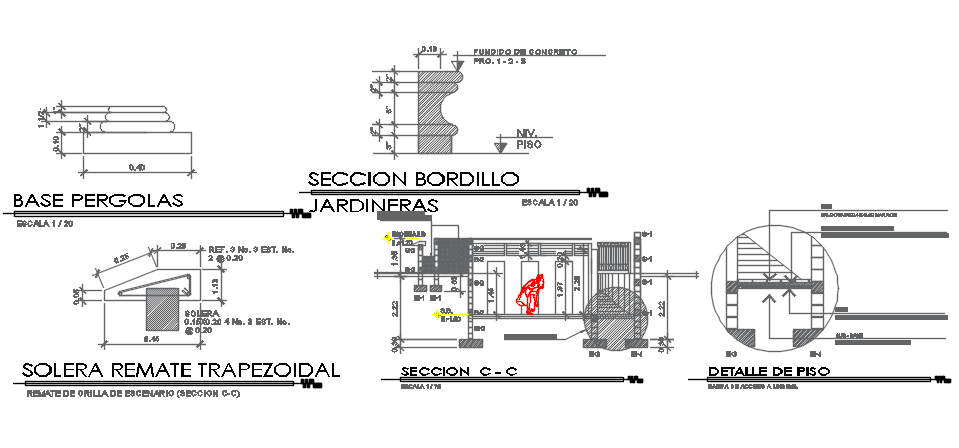 Construction detail dwg file