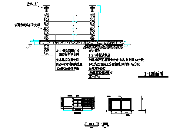 Construction detail layout