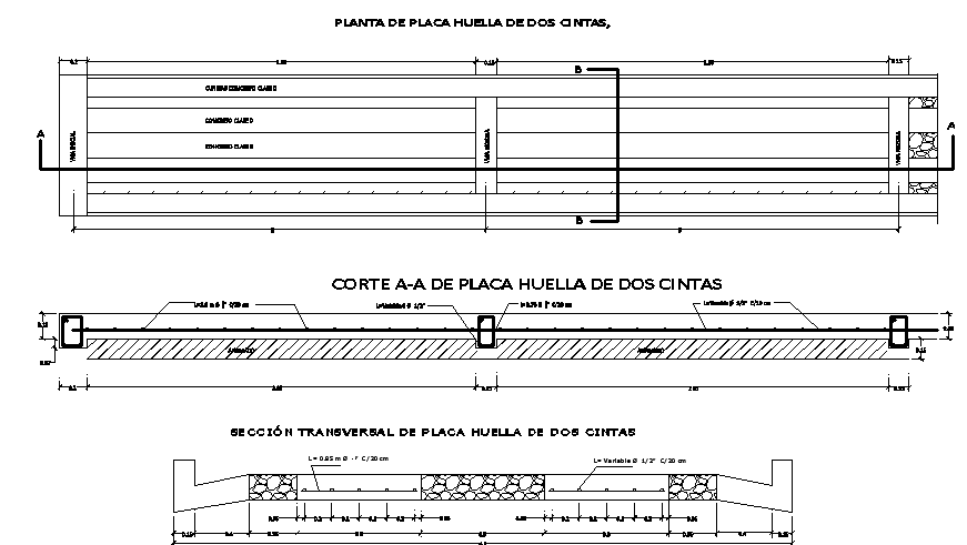 Construction detail layout plan dwg file