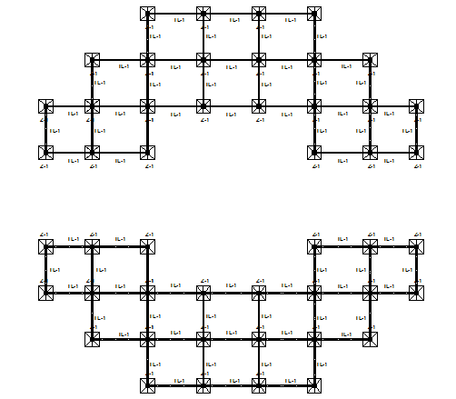 Construction details of government house project dwg file