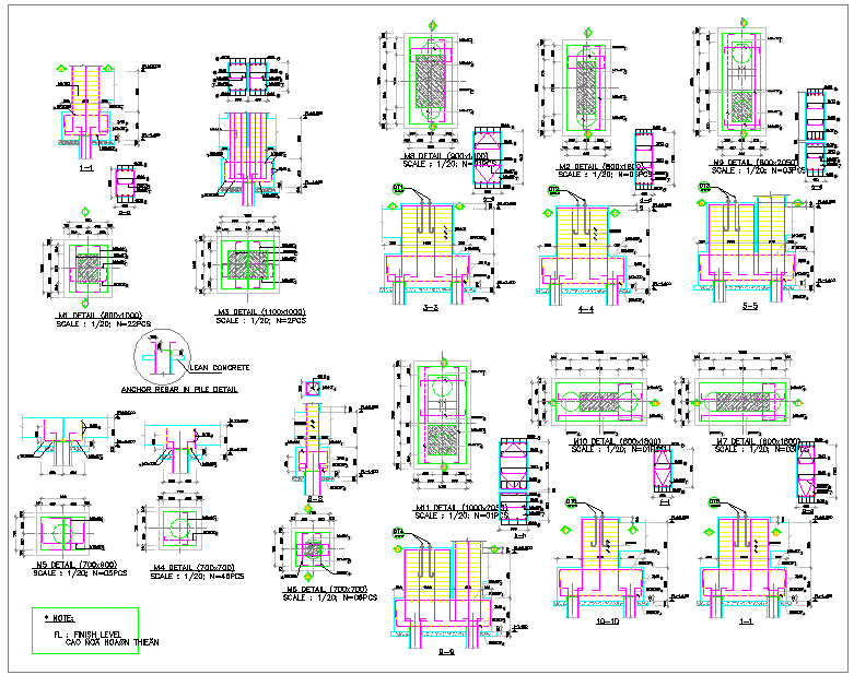 Construction plan dwg file