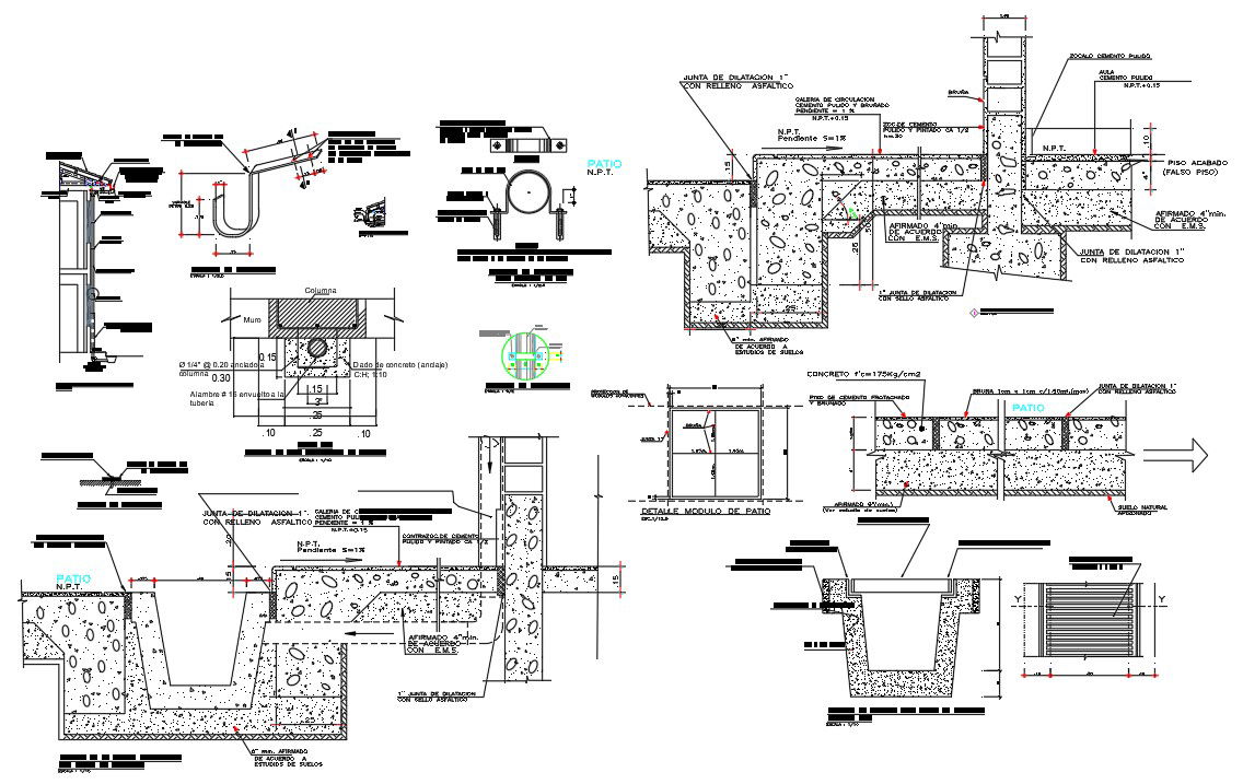Construction House Roof Covering And Clamp Drawing DWG file