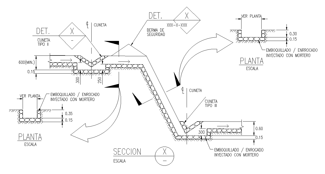 Construction work detailed CAD drawing files. Download now.