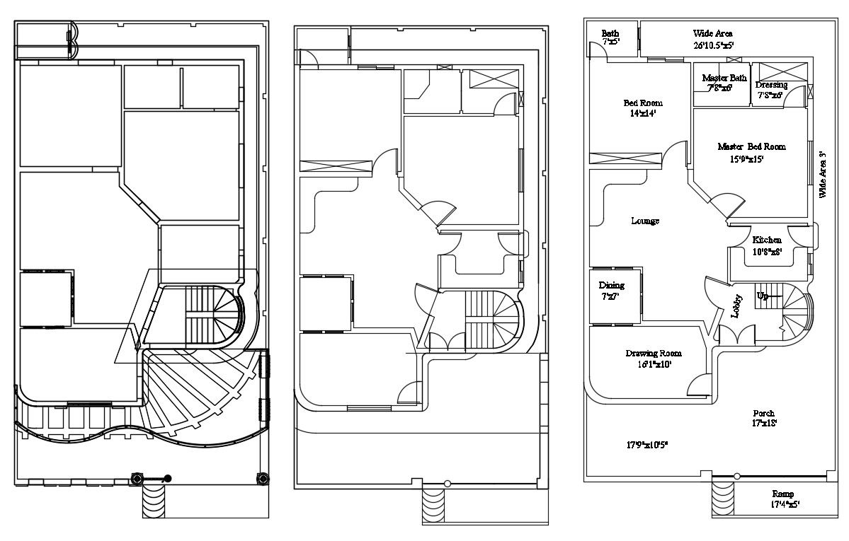 Contemporary House Design CAD File Free Download