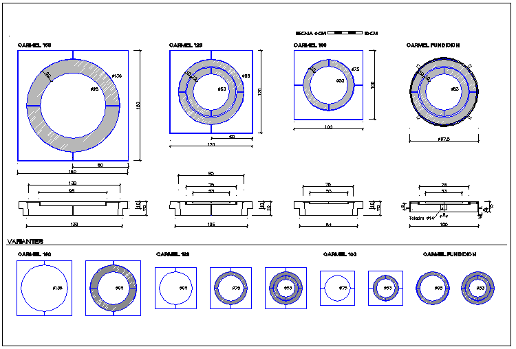 Cook pan of a conveyor of grill kitchen dwg file