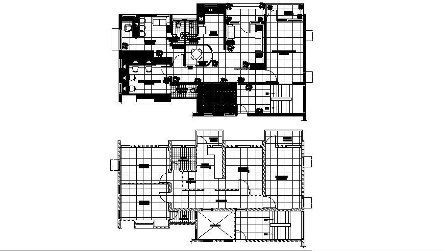 Corporate building office floor plan cad drawing details dwg file