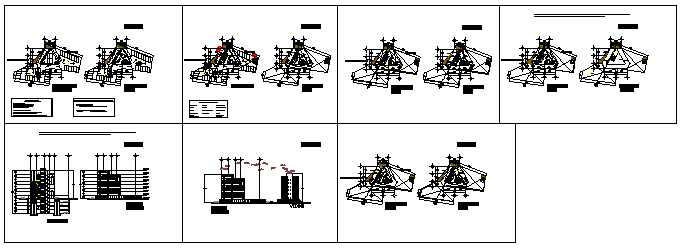 Corporate office building design drawing