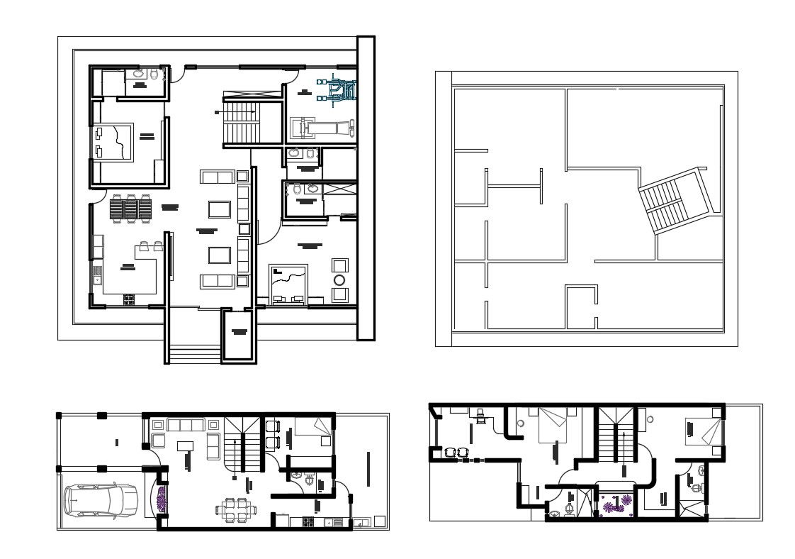 Corporate office departments layout plan cad drawing details dwg file