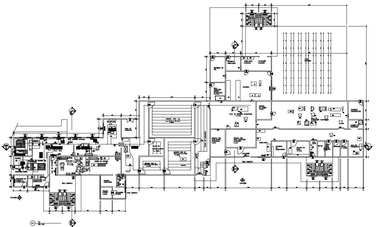 Corporate office floor plan detail separated in this file. Download this 2d autocad drawing file.