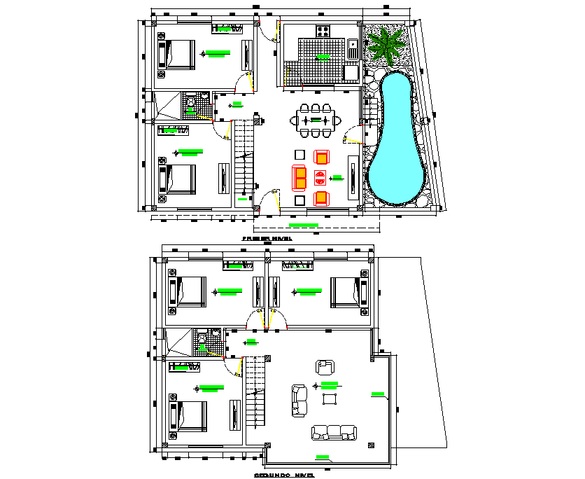 Cottage working plan layout file