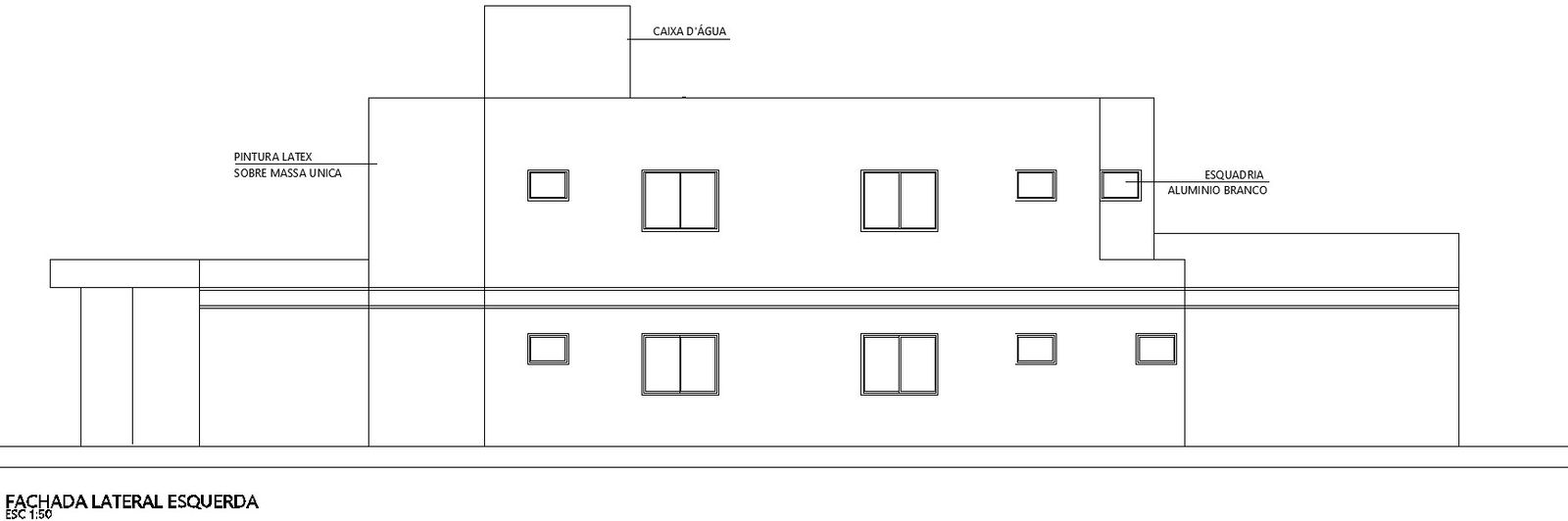Cottage house design back details AutoCAD file, cad file,dwg format 