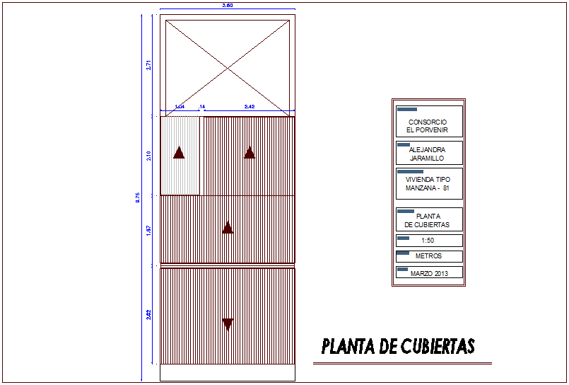 Cover floor plan of Columbia housing project dwg file