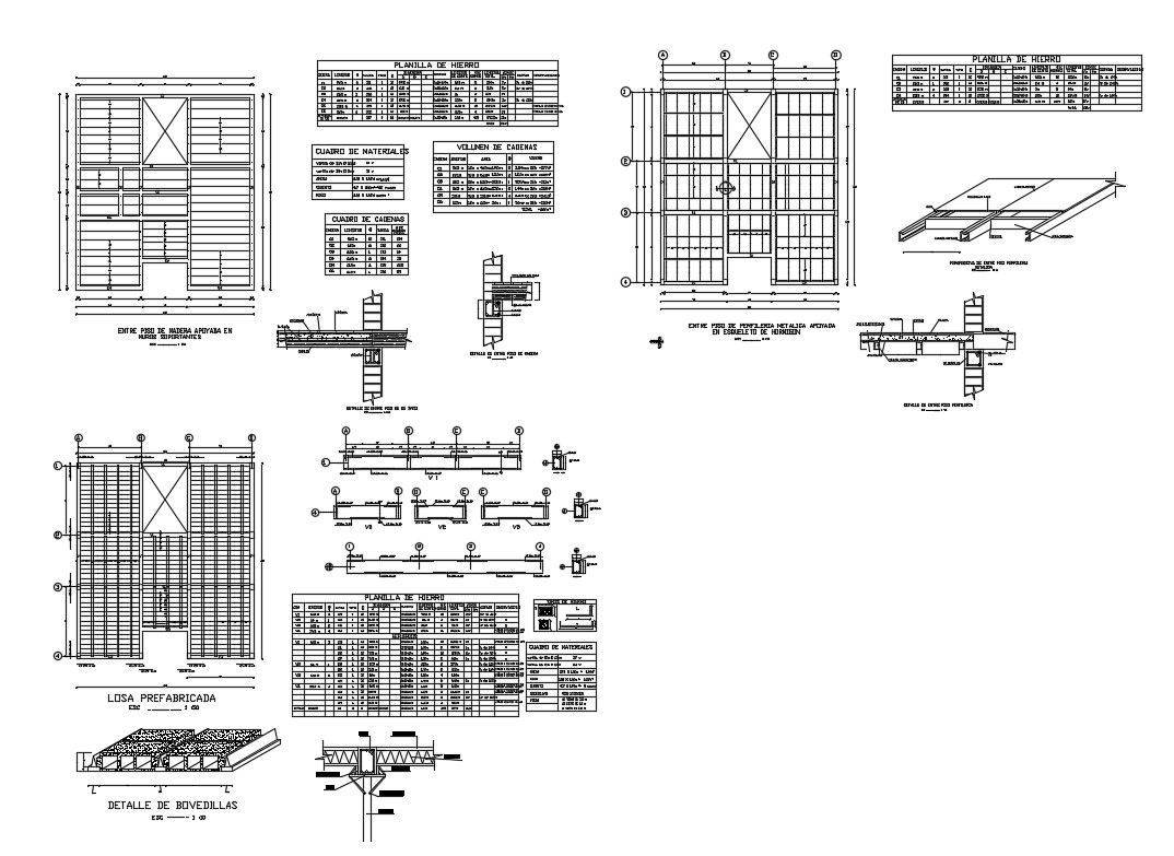 Cover plan and framing plan details of house cad structure details dwg file
