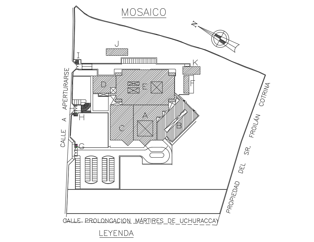 Cover plan details of hospital cad drawing details dwg file