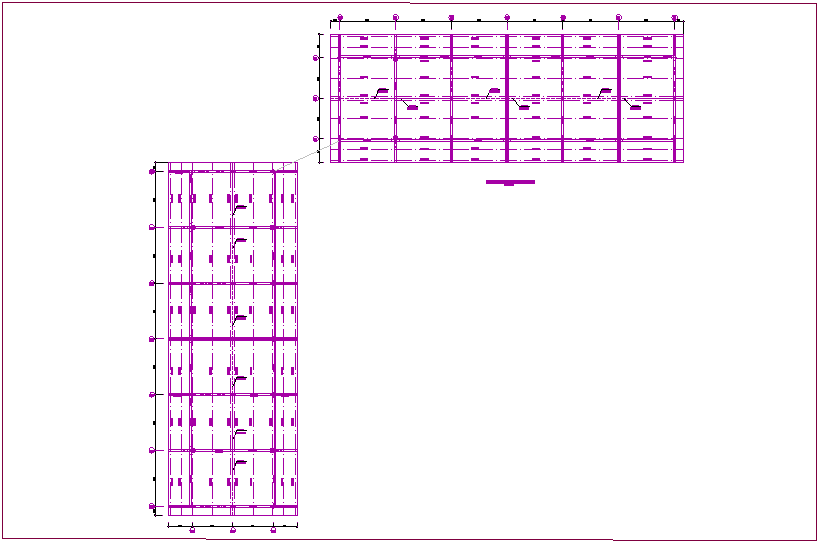 Coverage plan of school dwg file