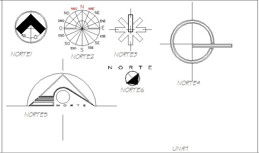 Creative multiple direction blocks cad drawing details dwg file