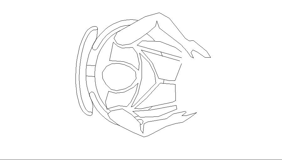 Creative seating on chair men block top view elevation block details dwg file