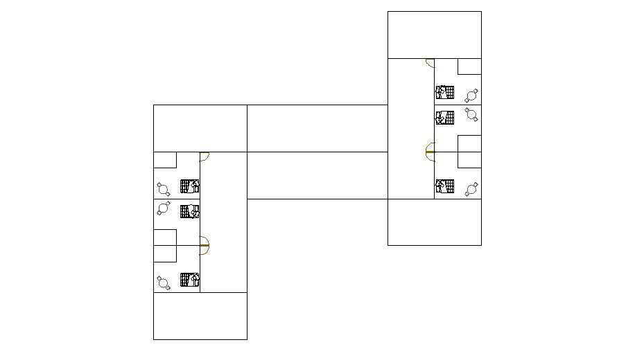 Creative wooden furniture blocks cad drawing details dwg file