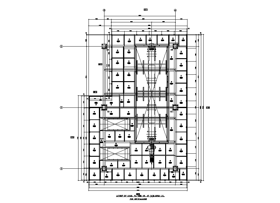 Crystallizer Plant Layout Cad Drawing DWG File