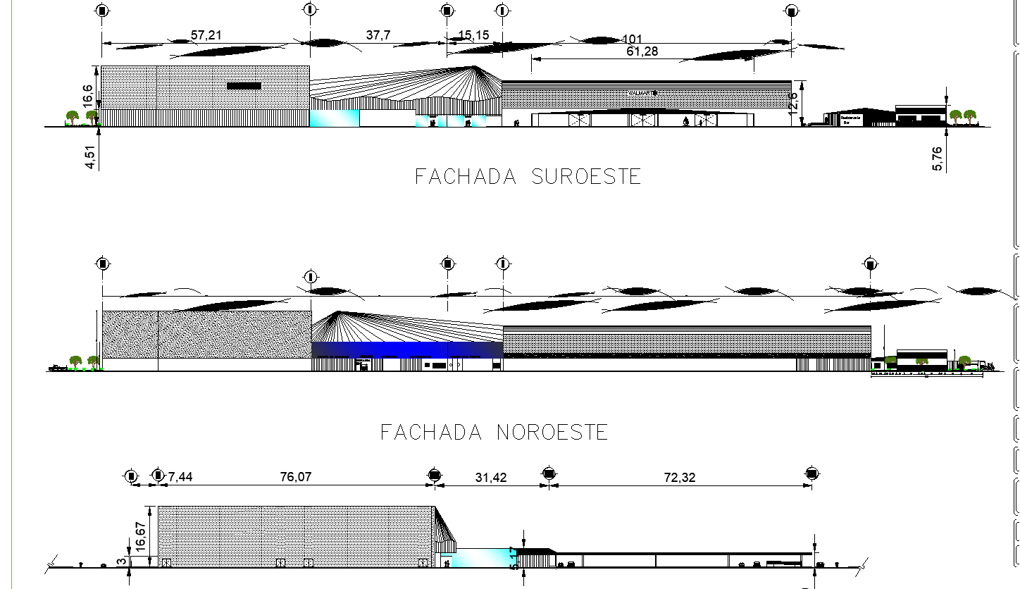 Cultural center plan detail dwg file.
