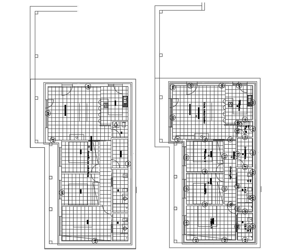 Custom House Plans Architecture Drawing DWG File