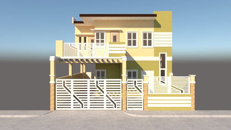 3d House model skp file free download