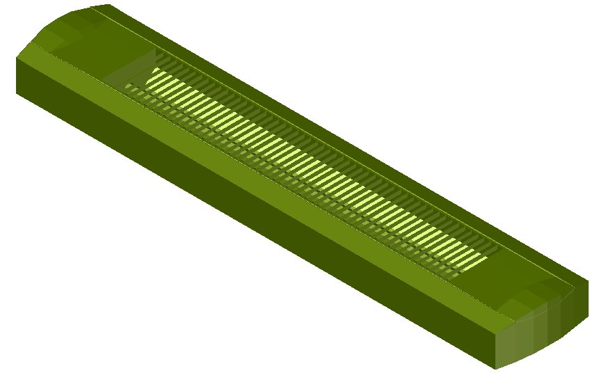 DTI_type_1_ Lam ell_1 x 14 W electrical design 3d view dwg file