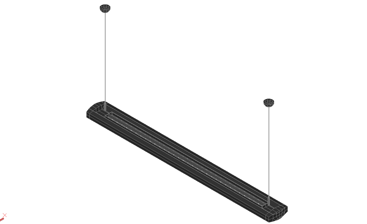DTI_type_3_Beta_28 W electrical design 3d wire frame view dwg file
