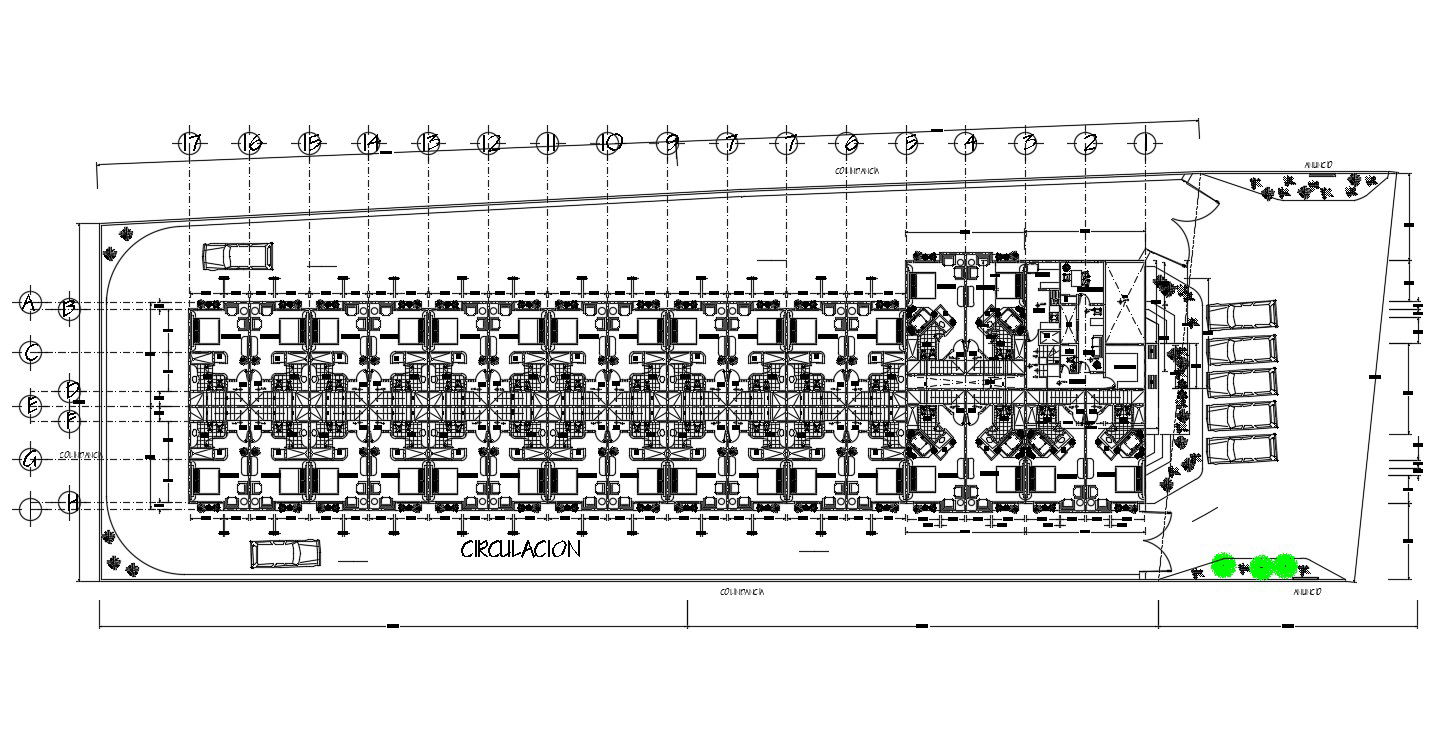 DWG Drawing Fully Furnished Studio Apartment Design With AutoCAD File