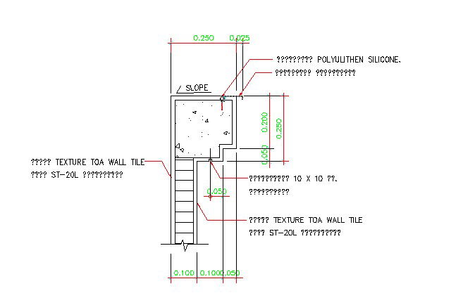 DWG 2D AutoCAD drawing file provides Concrete section details.Download the AutoCAD 2D DWG file.