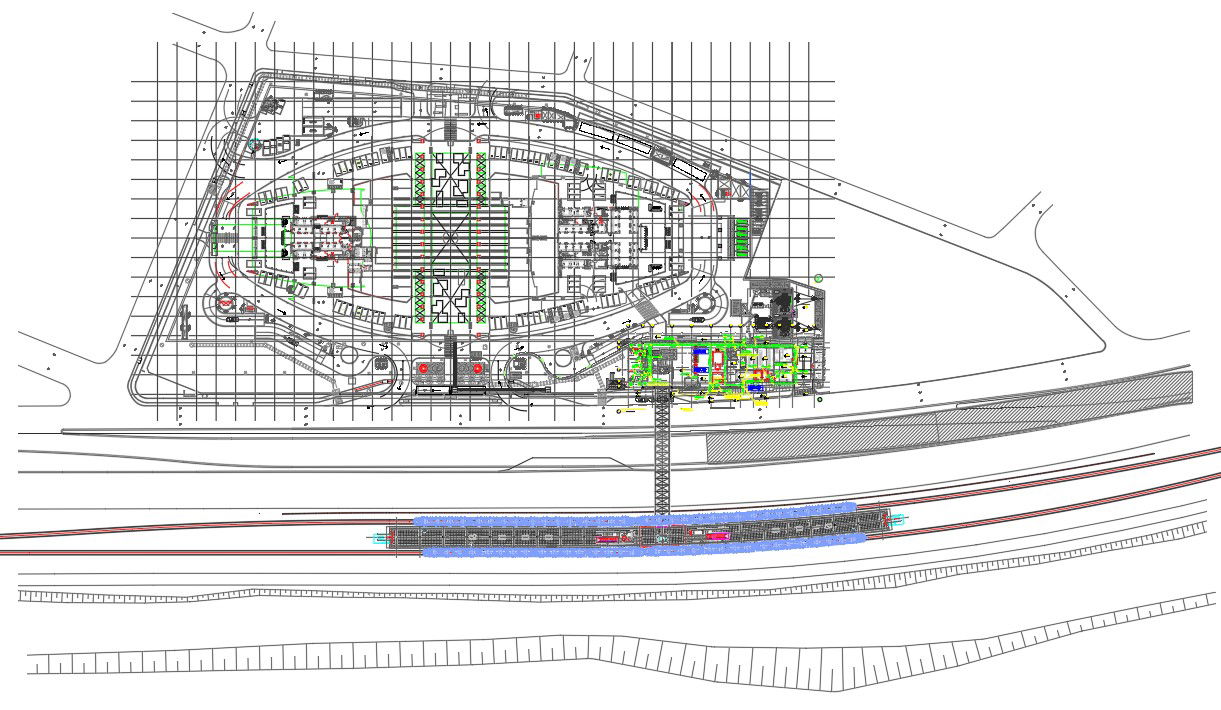 DWG AUTOCAD Drawing having the plan Pipe Layout.Download the AutoCAD 2D DWG file.