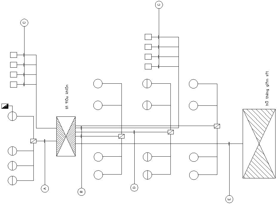 DWG file shows the details of the Aviation obstruction light circuit block diagram details,Download the DWG file.