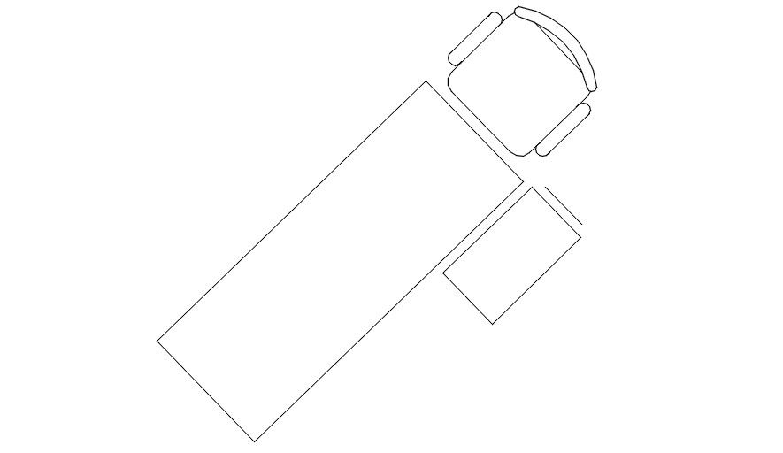 Dentist chair cad blocks 2d in AutoCAD, dwg file.