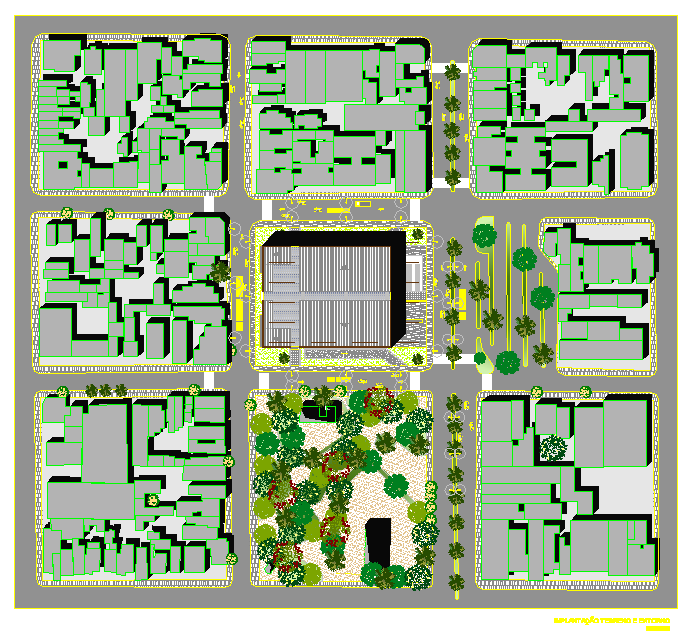 Deployment ground and surroundings design