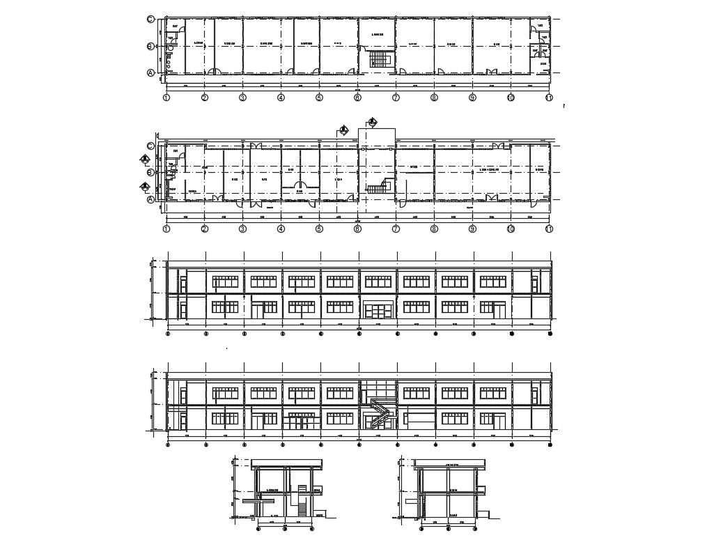 Design For School DWG File Free Download