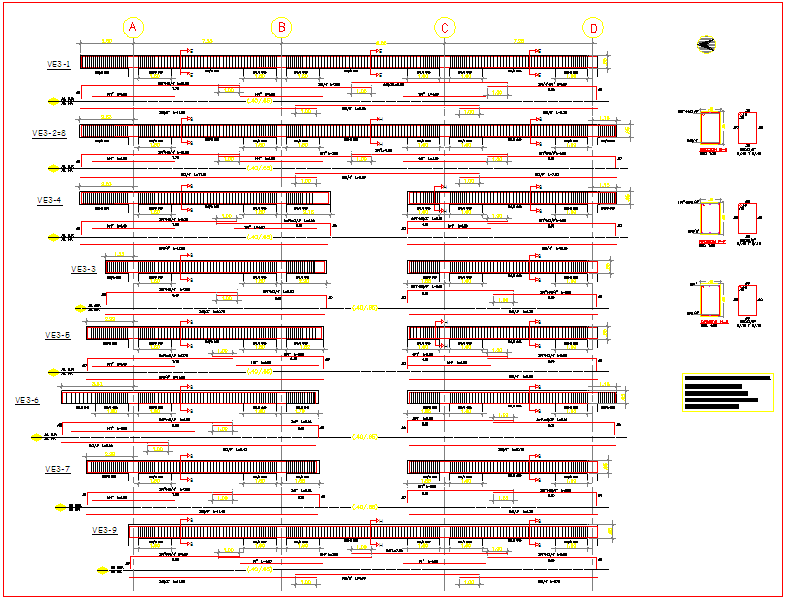 Design for structure detail for sectional plan of 1.60 mtr