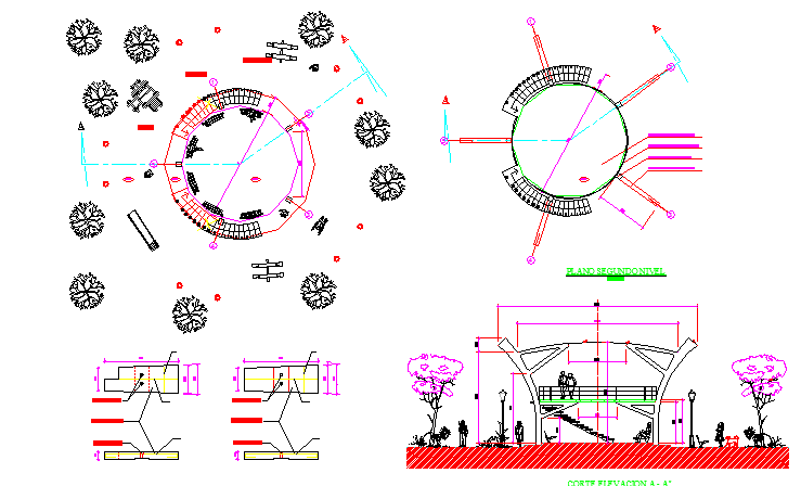 Design of a Prefabricated Work Elevation dwg file