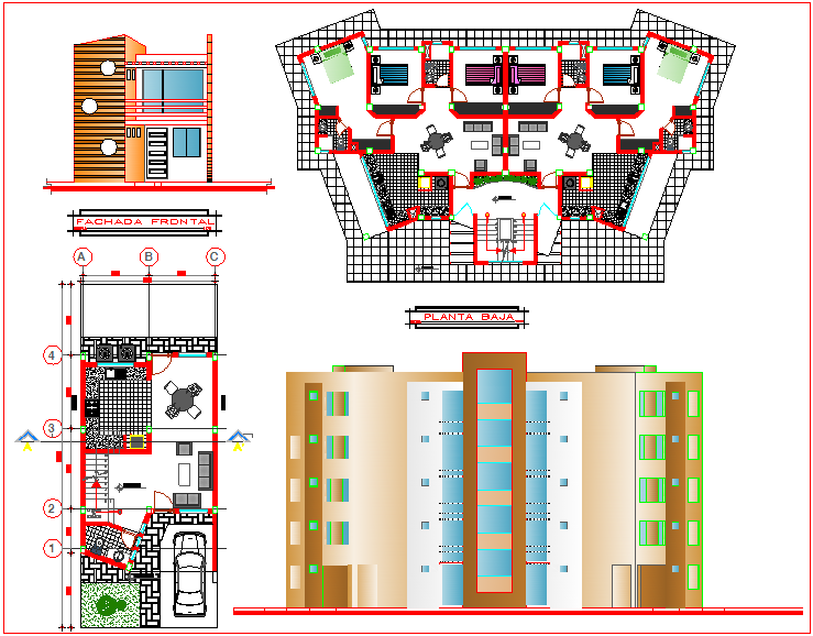 Design of complex housing