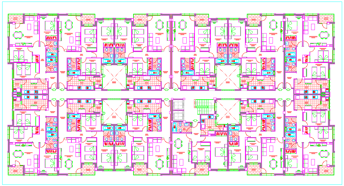 Residence Apartment Layout plan