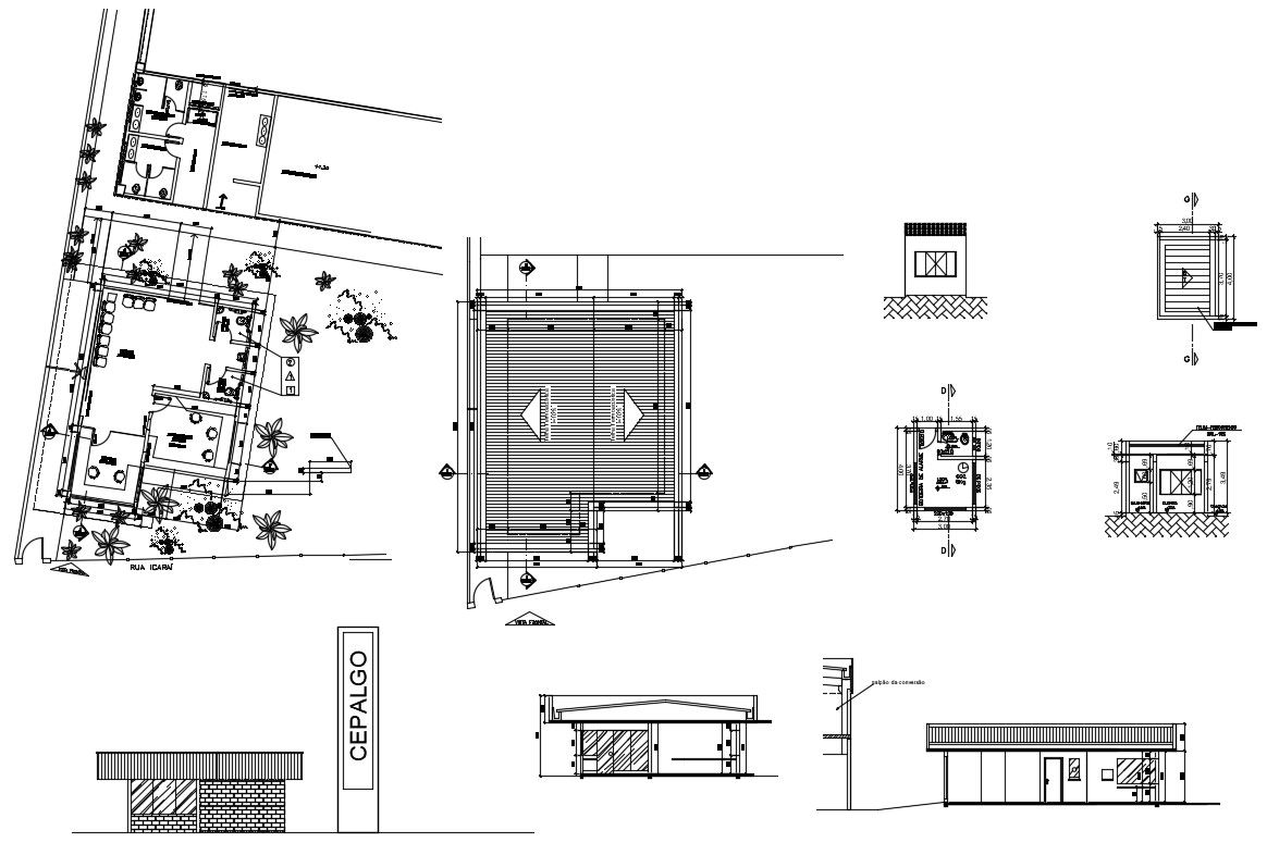 Office Building Design Cad File
