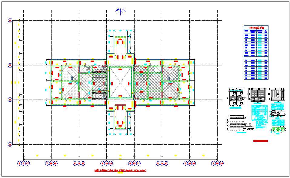 Design view of cooling tower