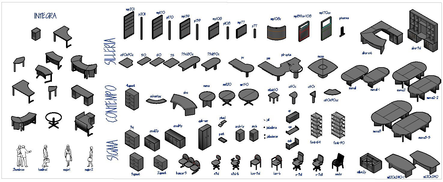 Design Your Office Space with Our 3D Blocks