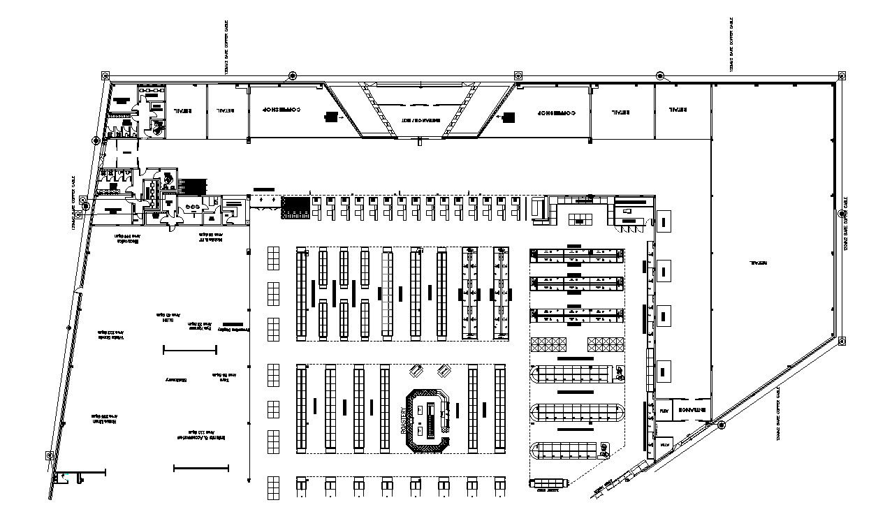 Earthing System Layout AutoCAD 2D Drawing DWG File