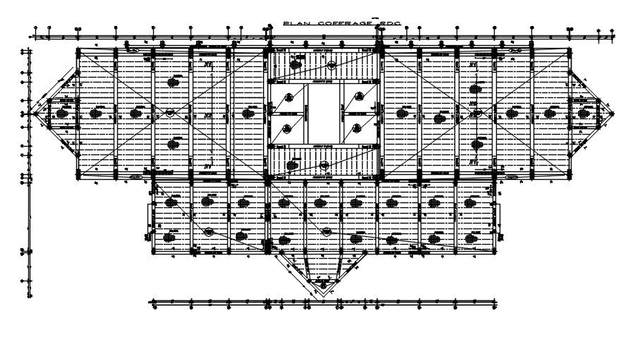 Design of Ground floor formwork in detail AutoCAD drawing, CAD file, dwg file