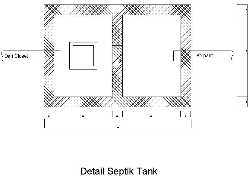 Design of Septic tank details